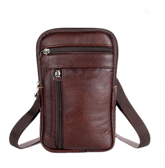 Mini-Leather Genuine Multifunctional Bag for daily use