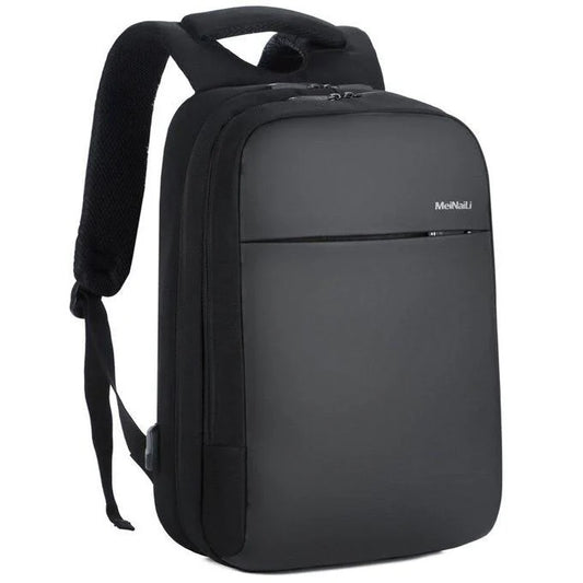 Casual Bag - 15 Inch Waterproof Laptop Backpack With Usb Charging Port