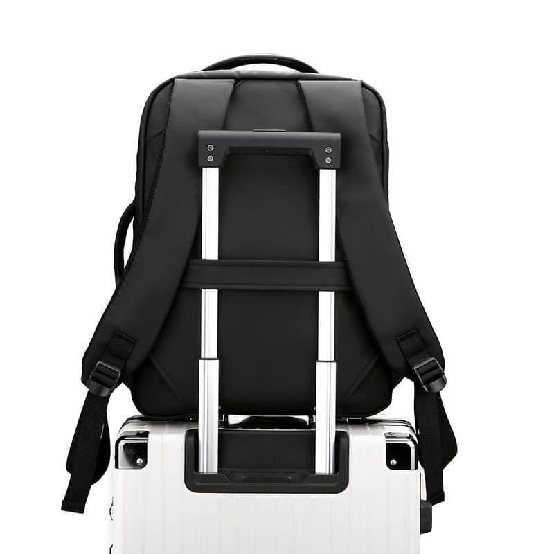 Mega Bange Backpack for business and laptop 15.6 inch waterproof .. Black Color