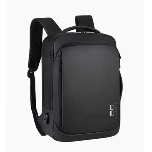 Mega Bange Backpack for business and laptop 15.6 inch waterproof .. Black Color